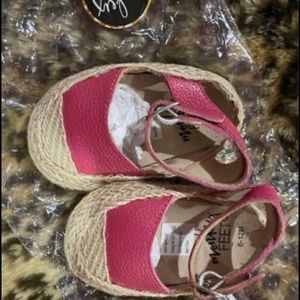 Monkey feet pink 6-12 months